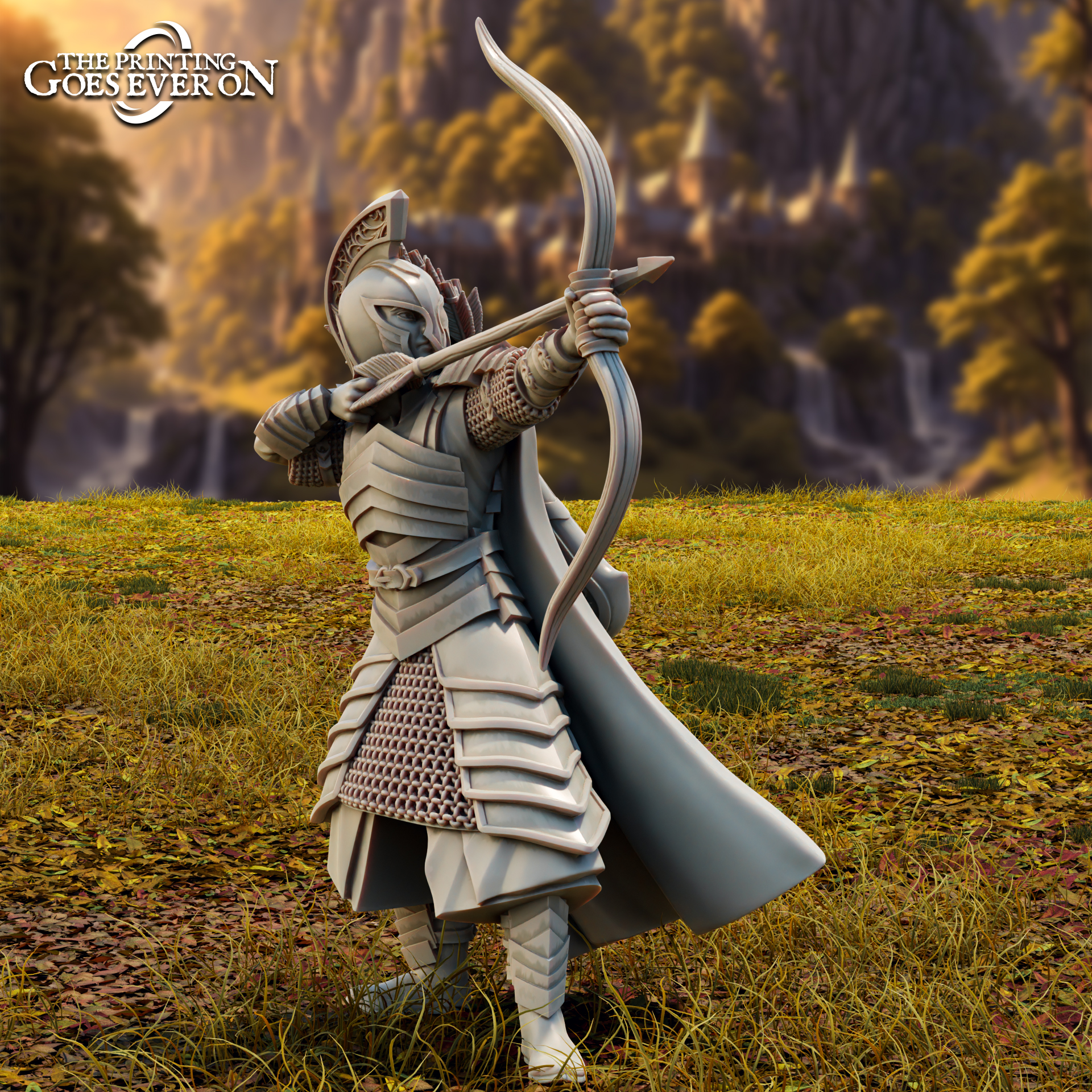 High Elf Archer A - Presupported